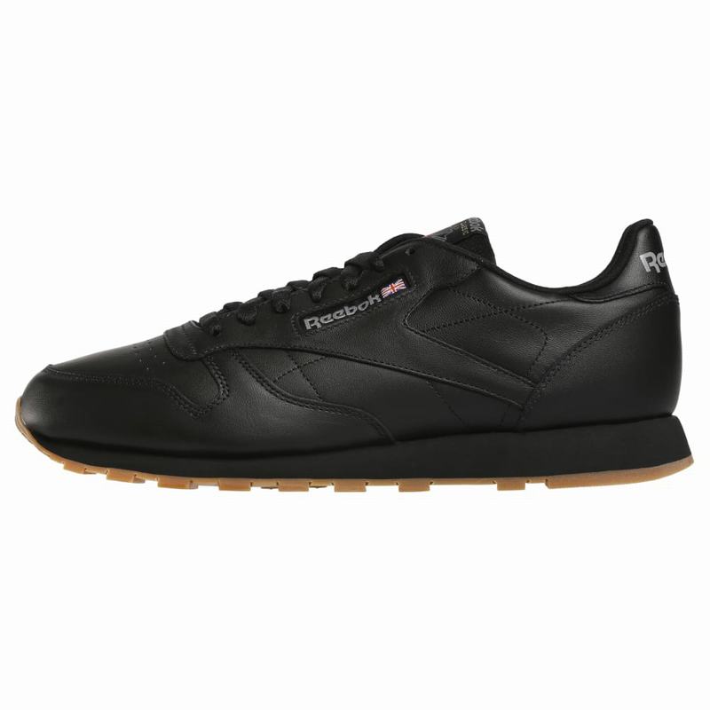 Reebok Classic Leather Shoes Mens Black India FR7143VA